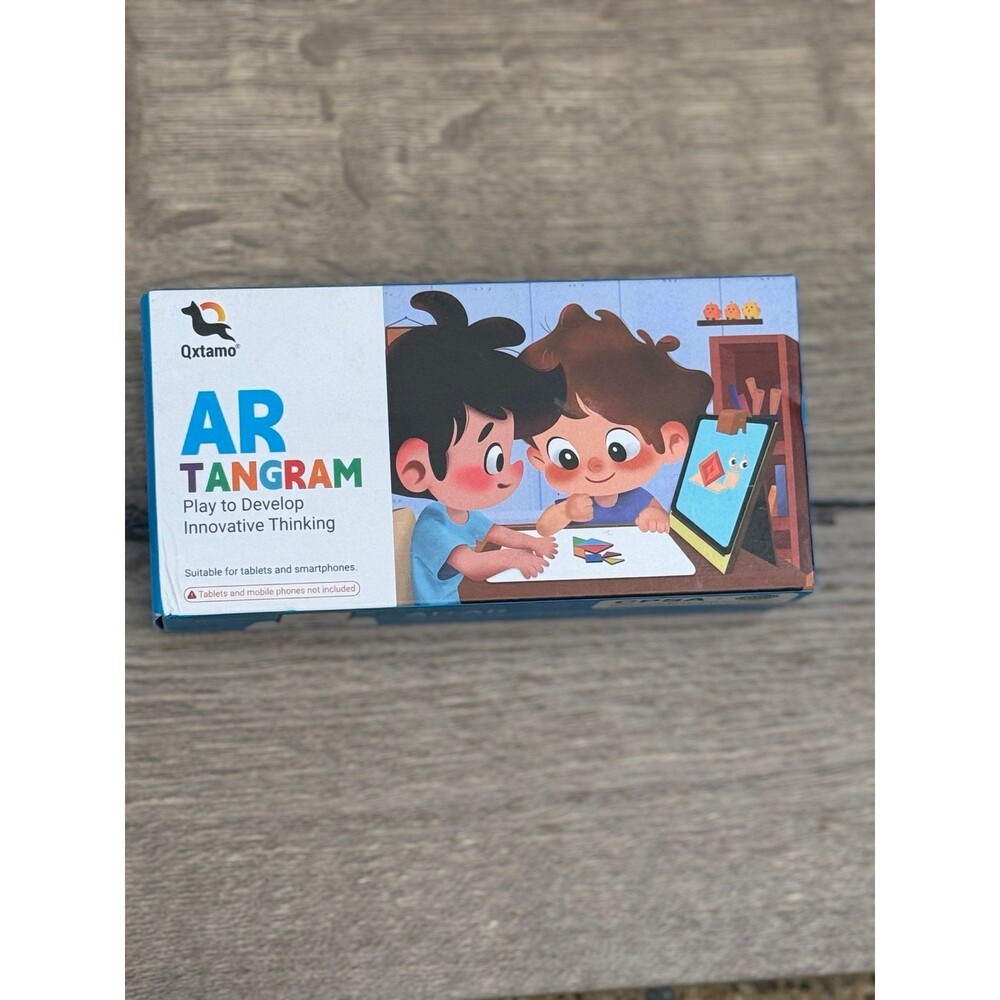 Qxtamo AR Tangram Educational Puzzle Game for Kids Augmented Reality